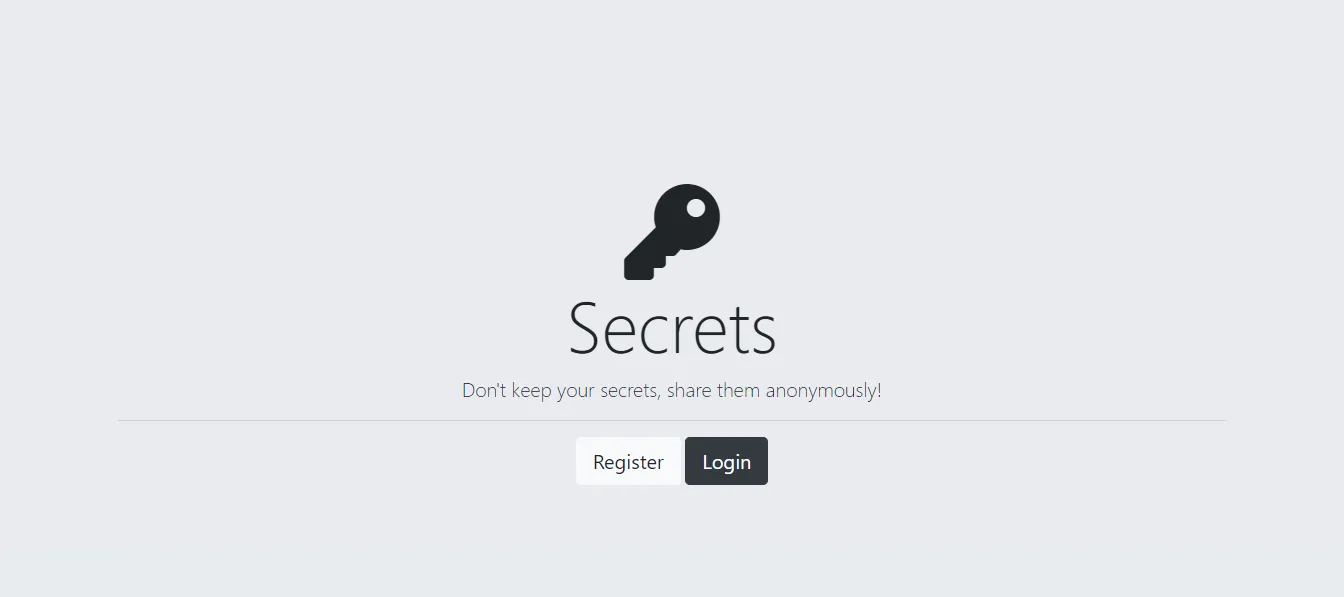 Google oauth Secrets App
